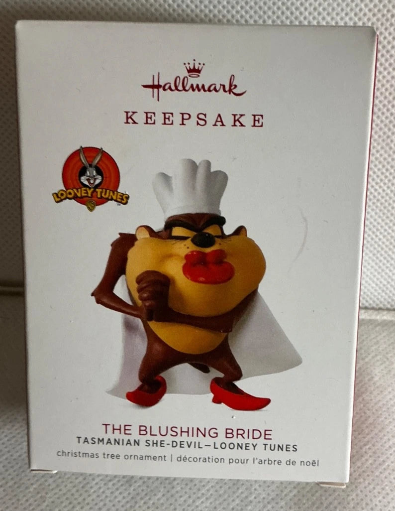 Hallmark Keepsake 2018 Looney Tunes The Blushing Bride Tasmanian She Devil